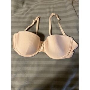 Calvin Klein Strapless Multiway Underwire Bra Pink Nude 34B F3314
0154